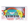 Tachan Piano Teclado LM7710 con Karaoke y Grabación para Niños de +2 Años, 32 Teclas, Luces, 8 Instrumentos y Ritmos