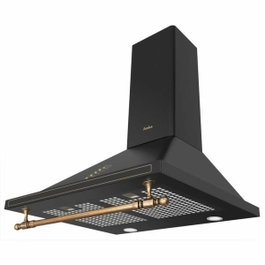 Amica Campana extractora de pared decorativa retro OKC6212RA - Negro