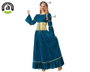 Disfraz Reina Medieval Vestido Azul Mujer Adulto