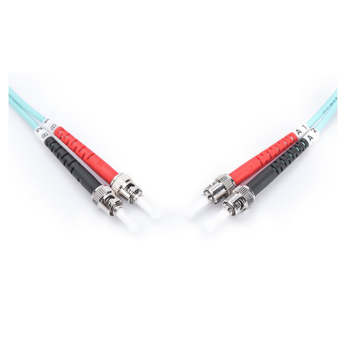 Digitus Cable de fibra óptica Multimodo OM3 ST a ST 3 m
