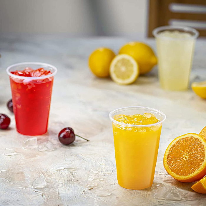 Algon Set 50 Vasos Transparentes 220 cc (18 Unidades)