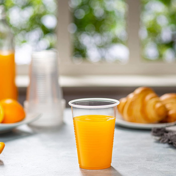 Algon Set 50 Vasos Transparentes 220 cc (18 Unidades)