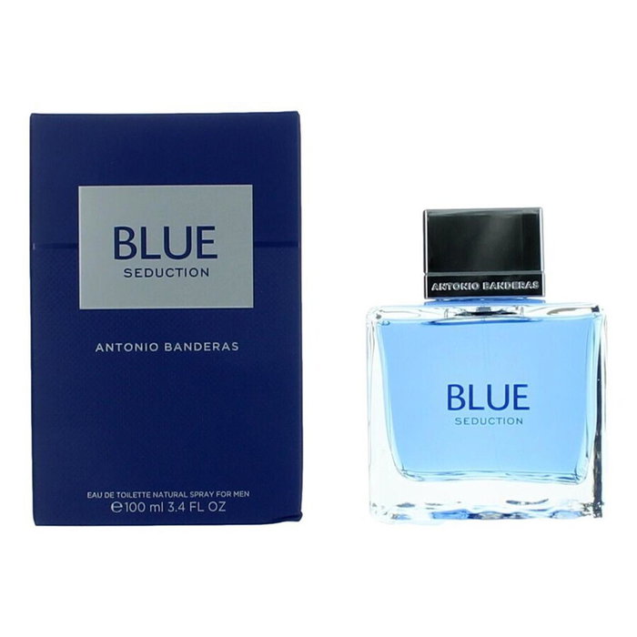 ANTONIO BANDERAS Blue Seduction - Eau de Toilette para Hombre, 100 ml, Vaporizador ANTONIO BANDERAS Blue Seduction - Eau de Toilette para Hombre, 100 ml, Vaporizador