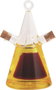 DKD Home Decor Aceitera y Vinagrera de Borosilicato y Corcho, 300 ml