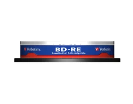 Verbatim BD-RE 25GB 2x - 10 Unidades en Spindle - Single Layer - Verb. Ref: BD-RE SL 25GB 2x 10 Pack Spindle