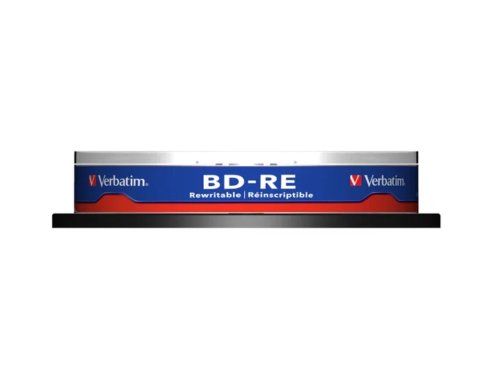 Verbatim BD-RE 25GB 2x - 10 Unidades en Spindle - Single Layer - Verb. Ref: BD-RE SL 25GB 2x 10 Pack Spindle