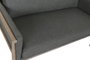 DKD Home Decor Sofá de Fresno y Poliéster con Acabado Decapé