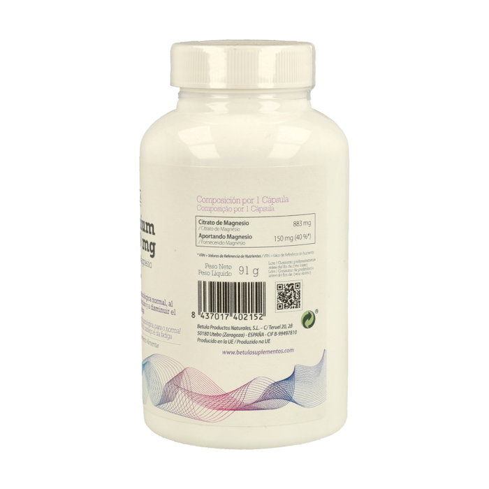 Betula Magnesium 150 mg 90 cápsulas Betula Magnesium 150 mg 90 cápsulas