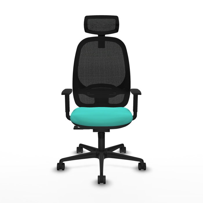 PIQUERAS Y CRESPO Silla de oficina Cilanco Turquesa y Negro PIQUERAS Y CRESPO Silla de oficina Cilanco Turquesa y Negro