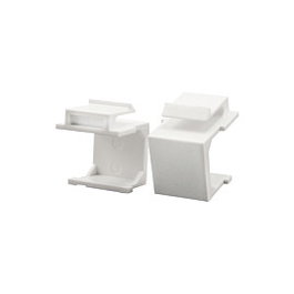 LogiLink Keystone Blindabdeckung Blank Insert, 10 unidades, blanco