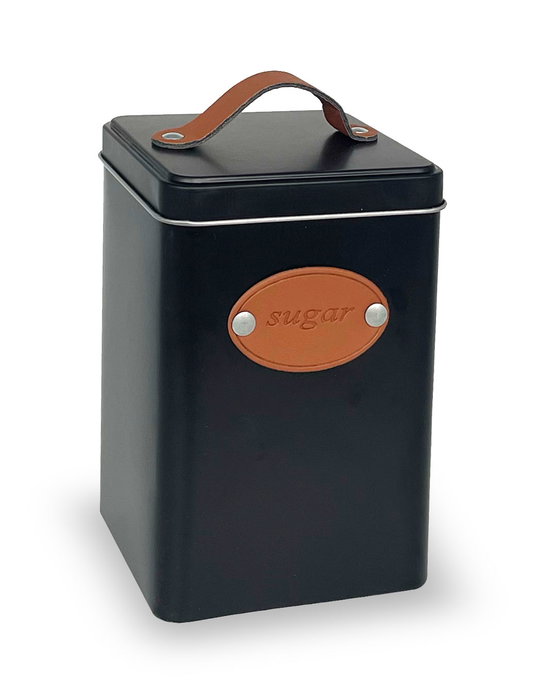 Quttin Bote Cocina Metal Cuadrado 3-Surt Medidas 10x10x17-19 cm (18 Unidades)