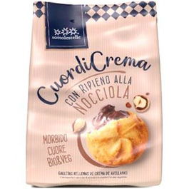 SOTTOLESTELLE Galleta Rellena Crema Avellanas Choco 200 Gr Bio