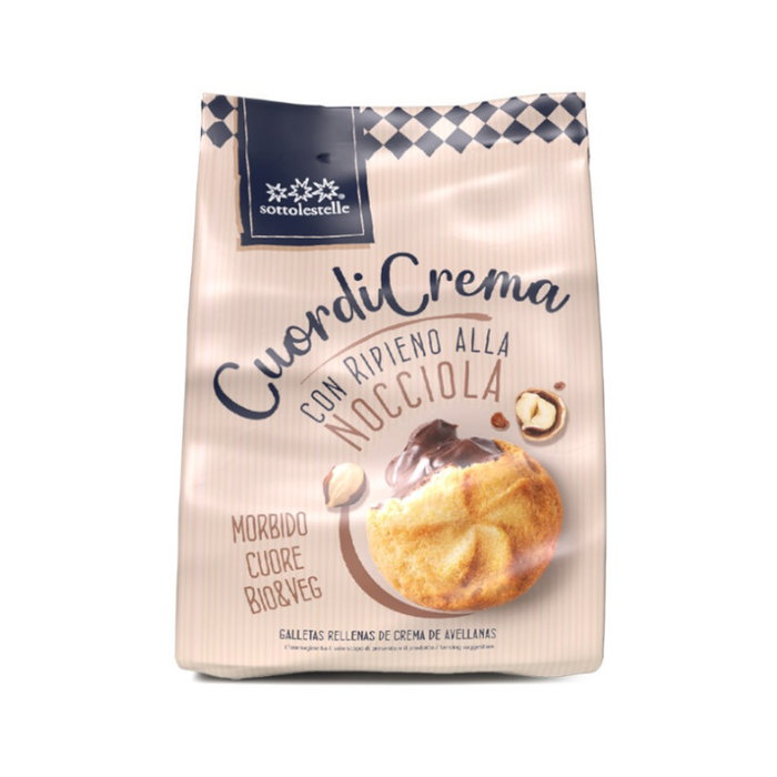 SOTTOLESTELLE Galleta Rellena Crema Avellanas Choco BIO 200 g