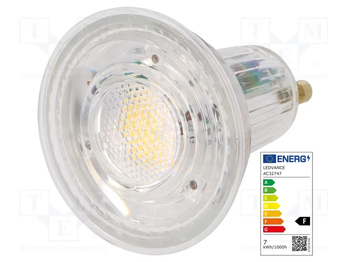 ams OSRAM Lámpara LED GU10 Blanco Cálido 575lm ams OSRAM Lámpara LED GU10 Blanco Cálido 575lm