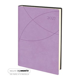 EDEUSTO Agenda Anual 2027 Favignana Tapa Flexible Violeta