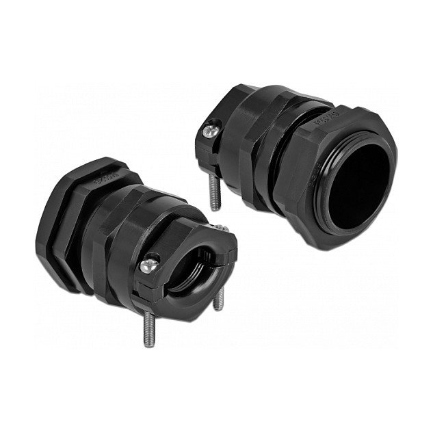 DeLOCK Prensaestopas PG29 con alivio de tensión y protección contra la flexión negro DeLOCK Prensaestopas PG29 con alivio de tensión y protección contra la flexión negro