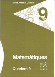 ASOCIACIO MESTRES ROSA SENSAT, Matemàtiques. Quadern 9, Maria Antònia Canals