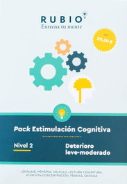 RUBIO Pack Estimulación Cognitiva Nivel 2 (deterioro leve-moderado) - Pedrosa Casado, Beatriz