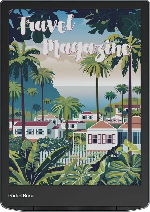 PocketBook InkPad Color 3 Lector de eBook e-reader Pantalla Táctil a Color 7.8" E Ink Kaleido 32 GB WiFi Bluetooth Negro/Gris