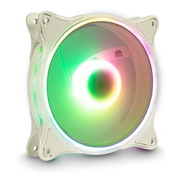 Inter-Tech ARGUS L-12025W Blanco 120*120*25 mm