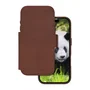 dbramante1928 Funda Lynge MS Folio para iPhone 17 Pro - Cuero Bronceado, Cierre Magnético, Compatible MagSafe, Bolsillo para 3 Tarjetas