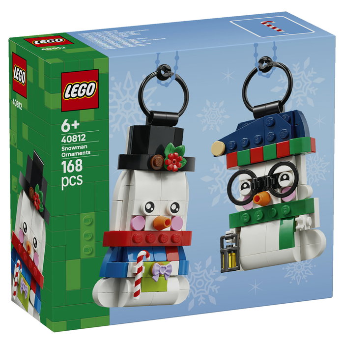LEGO Adornos de Muñecos de Nieve 40812