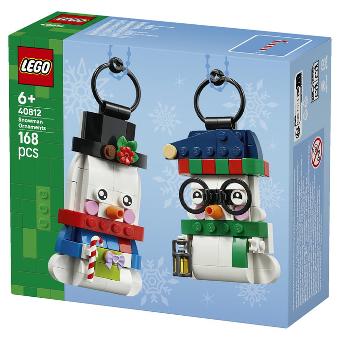 LEGO Adornos de Muñecos de Nieve 40812