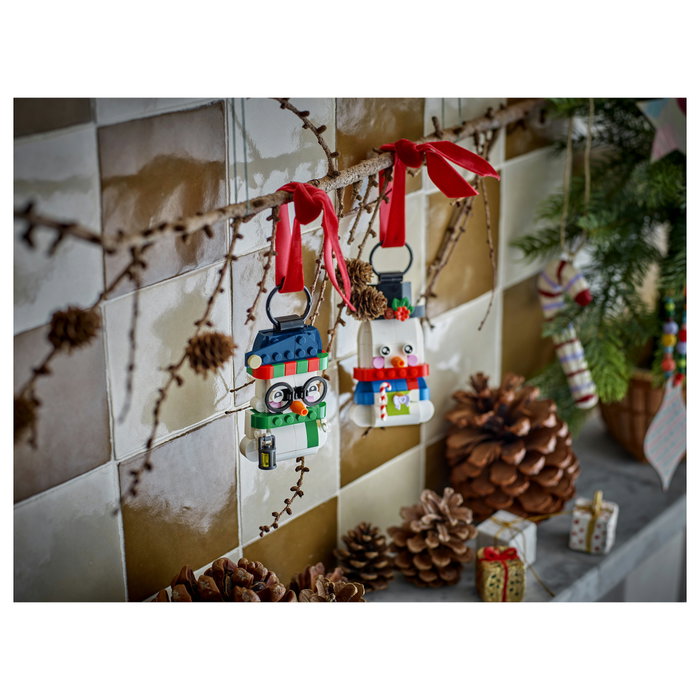 LEGO Adornos de Muñecos de Nieve 40812