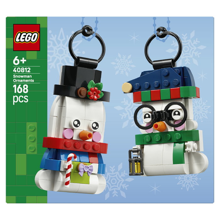 LEGO Adornos de Muñecos de Nieve 40812