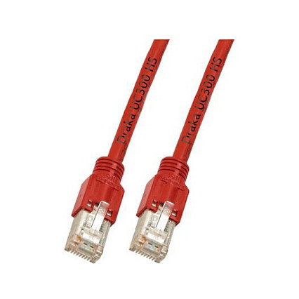 EFB Elektronik Cable de parcheo RJ45 Cat.5e SF/UTP Rojo 1m EFB Elektronik Cable de parcheo RJ45 Cat.5e SF/UTP Rojo 1m