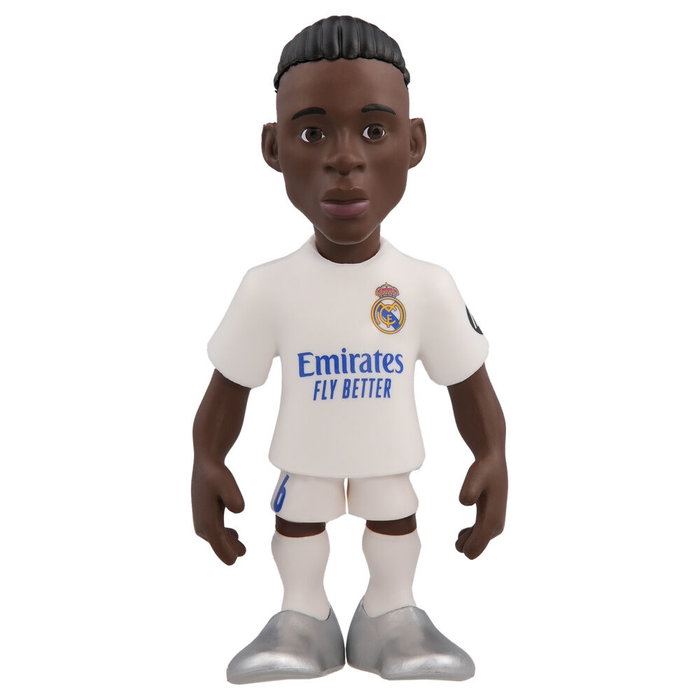Minix Figura Coleccionable de 12 cm - Eduardo Camavinga (Real Madrid) - PVC y ABS, Licencia Oficial Minix Figura Coleccionable de 12 cm - Eduardo Camavinga (Real Madrid) - PVC y ABS, Licencia Oficial