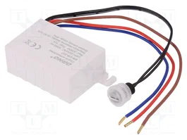 ORNO Interruptor de crepúsculo de pared 230VAC SPST-NO IP54 10A