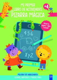 YOYO Mi primer libro de actividades con pizarra mágica, Verde