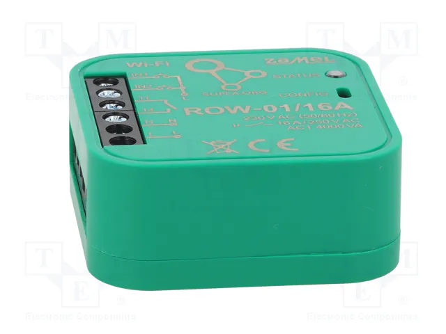 ZAMEL Controlador de 1-canal SUPLA Smart Home WiFi