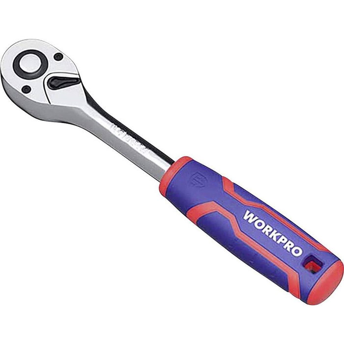 Workpro Llave de carraca cambio rápido ¼ pulg, 72 dientes