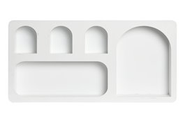 DKD Home Decor Estanteria de Pared Moderna Blanca 59 x 7 x 29 cm