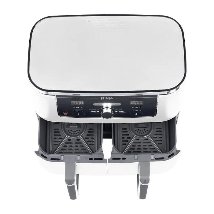 Ninja AF400EU Freidora de Aire Caliente Doble Zona 9,5L Color Blanco Ninja AF400EU Freidora de Aire Caliente Doble Zona 9,5L Color Blanco