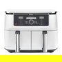 Ninja AF400EU Freidora de Aire Caliente Doble Zona 9,5L Color Blanco
