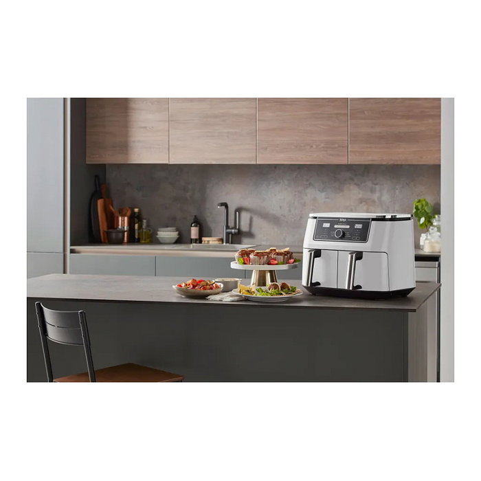Ninja AF400EU Freidora de Aire Caliente Doble Zona 9,5L Color Blanco Ninja AF400EU Freidora de Aire Caliente Doble Zona 9,5L Color Blanco