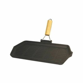 Baumalu Parrilla de hierro fundido 33.5x19.5 cm