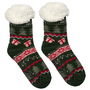 Sensly Calcetines Invierno Sherpa Antideslizantes para Casa Talla 39/42