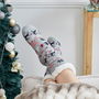 Sensly Calcetines Invierno Sherpa Antideslizantes para Casa Talla 39/42