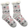 Sensly Calcetines Invierno Sherpa Antideslizantes para Casa Talla 39/42