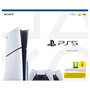 Sony PlayStation 5 Slim Disc Edition con segundo mando DualSense Blanco