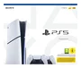 Sony playstation 5 slim disc edition 1tb with 2 dualsense controller - white