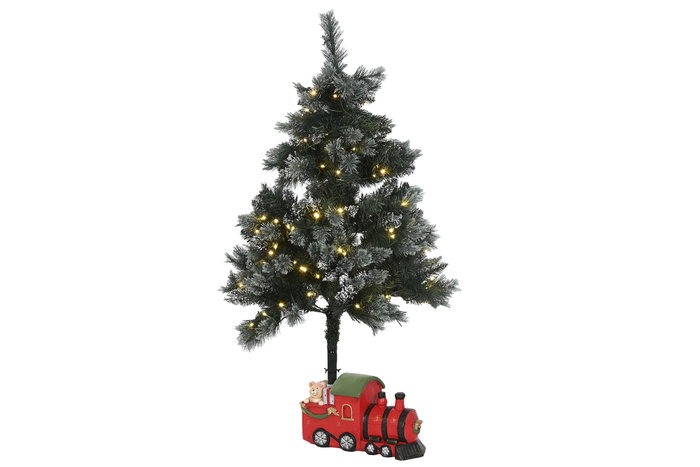 DKD Home Decor Base Árbol Magnesia 56x21,5x37 Tren Multicolor DKD Home Decor Base Árbol Magnesia 56x21,5x37 Tren Multicolor