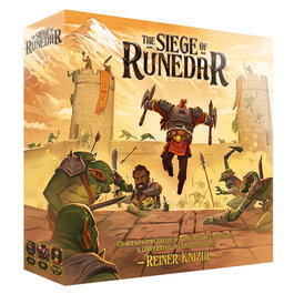 Ludonova Juego de Mesa The Siege of Runedar - Juego Cooperativo de Estrategia y Construcción de Mazos para 1-4 Jugadores, a Partir de 10 Años, Idioma Español