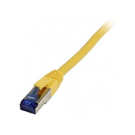 Synergy21 Cable de parcheo RJ45 CAT6A 500MHz 7,5m amarillo S-STP