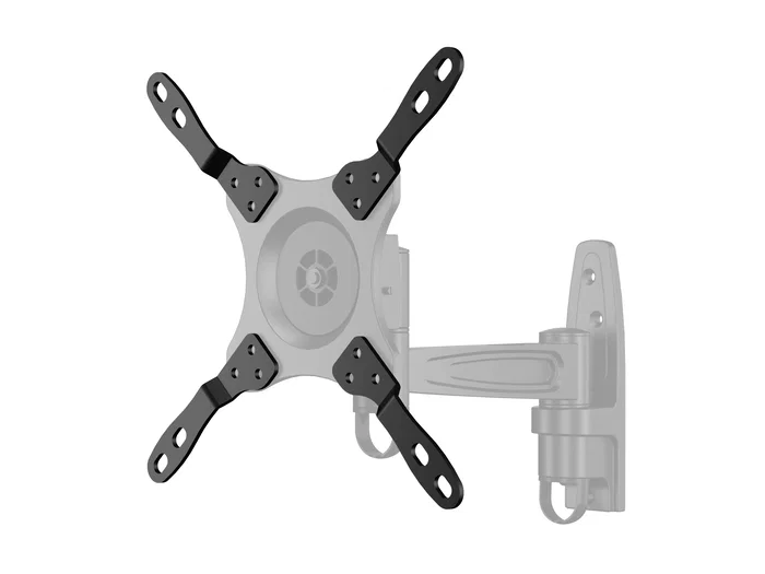 Equip Adaptador de Extensión VESA 650150 para Monitor de 23-42 Pulgadas, Negro