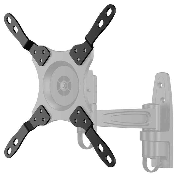 Equip 650150 Adaptador VESA para Monitor 23-42 Pulgadas, 30 kg, Negro, Acero Inoxidable Equip 650150 Adaptador VESA para Monitor 23-42 Pulgadas, 30 kg, Negro, Acero Inoxidable